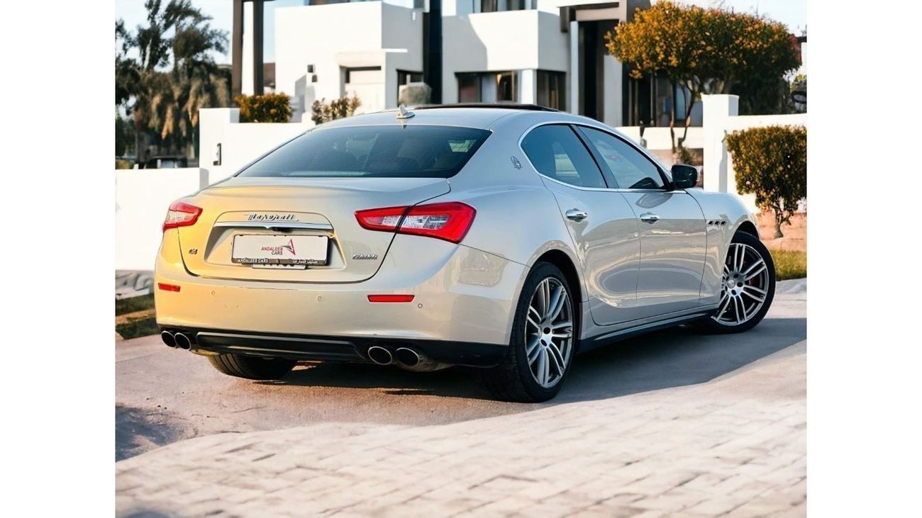 Maserati Ghibli S Q4 AED 1,16 PM | MASERATI GHIBLI 3.0L V6 | GCC SPECS | ORIGINAL PAINT | MINT CONDITION