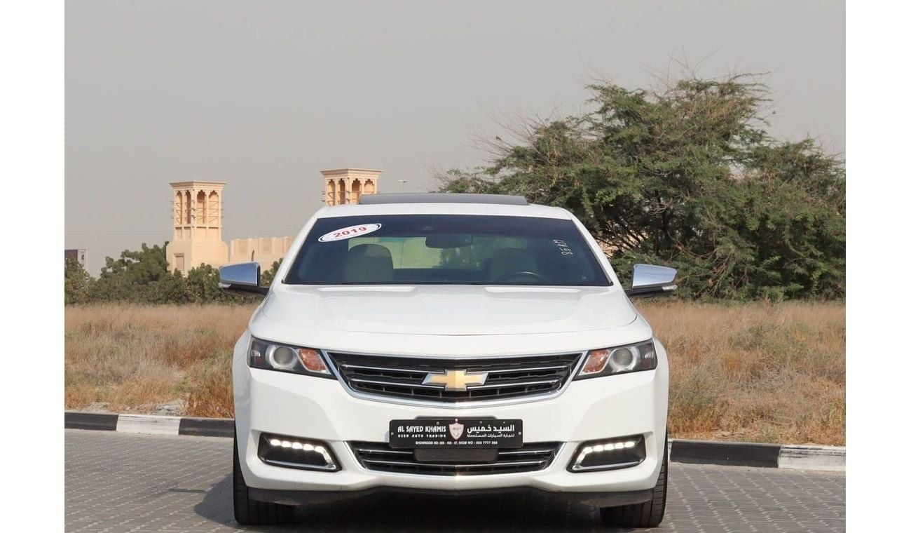 شيفروليه إمبالا Chevrolet impala V6 2019 full option GCC accident-free in excellent condition, 1345 pm