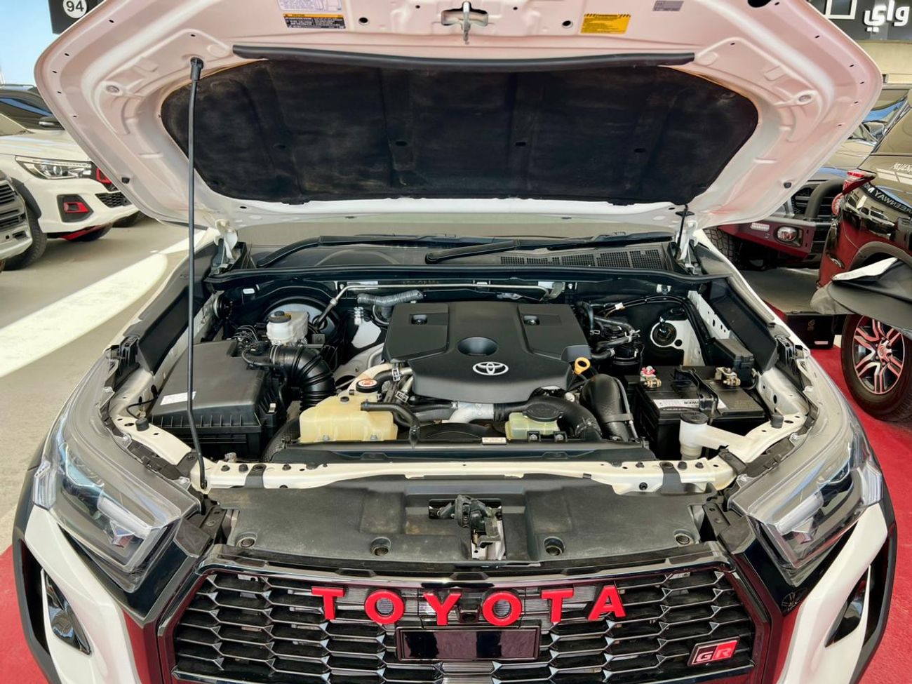 تويوتا هيلوكس The Toyota Hilux is a legendary, mid-size pickup truck known for its exceptional ruggedness, durabil