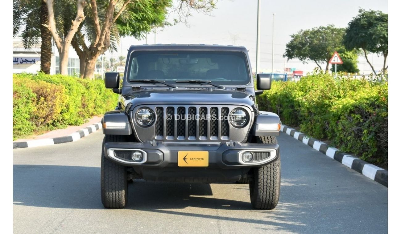 Used JEEP WRANGLER SAHARA / 2021 / GCC / Under warranty until 2026