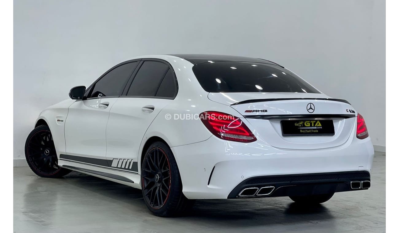 Mercedes-Benz C 63 AMG Std 2016 Mercedes-Benz C63 AMG Edition 1, Service History, Warranty, GCC