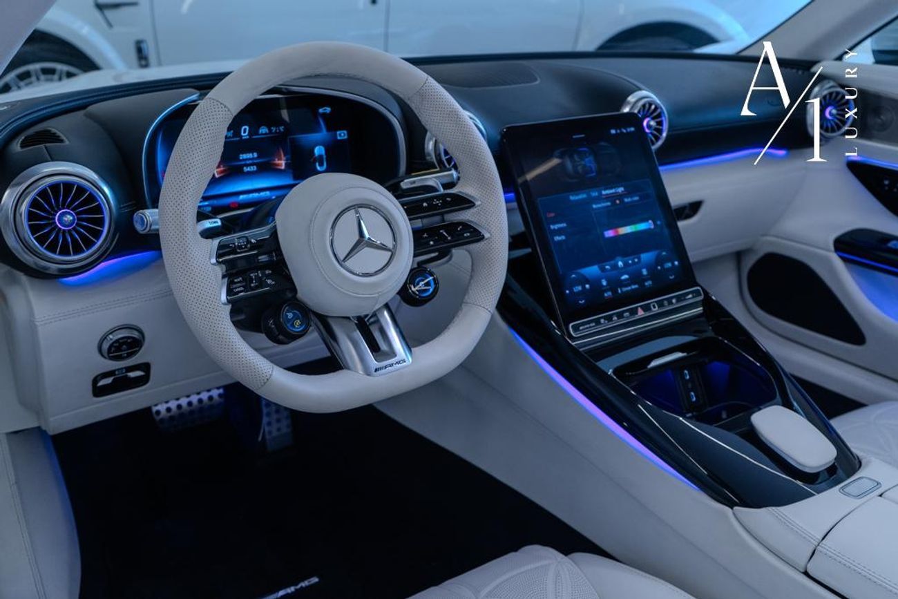 Mercedes-Benz SL 43 AMG STD 2023 Mercedes Benz SL43 AMG Roadster Maybach Edition, Warranty, Full Options, Very Low Kms