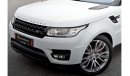 Land Rover Range Rover Sport Supercharged | 3,800 P.M (4 Years)⁣ | 0% Downpayment | Amazing Condition!