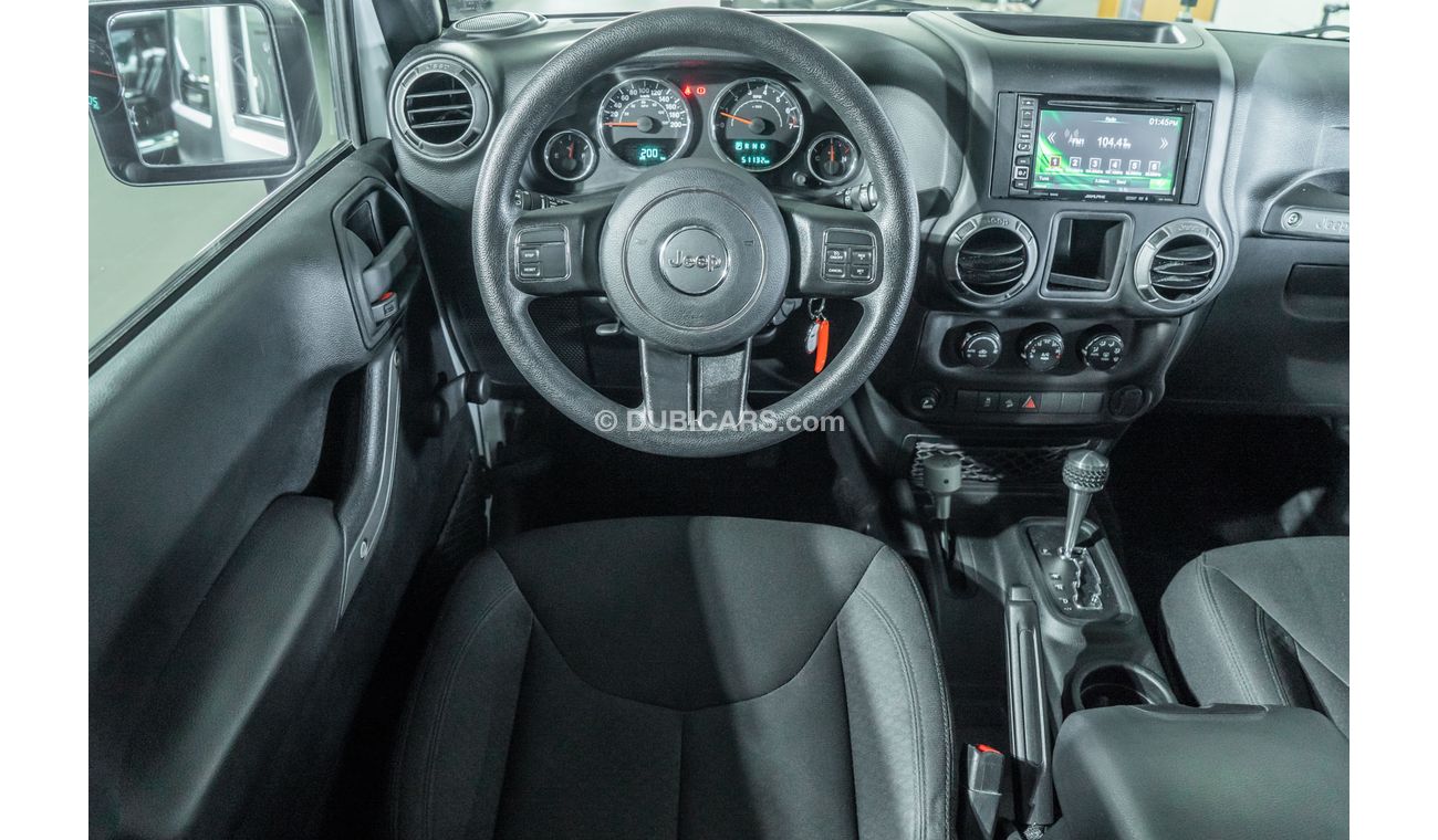 جيب رانجلر 2016 Jeep Wrangler Sport Falcon Edition / Jeep Warranty until 09-2021 or 100k kms!