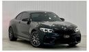 بي أم دبليو M2 2020 BMW M2 Competition, March 2025 BMW Warranty + Service Pack, Full Options, Low Kms ,GCC