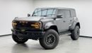 Ford Bronco RAPTOR 2023 Ford Bronco Raptor, Warranty, Full Service History, Fully Loaded, Excellent Condition, GCC