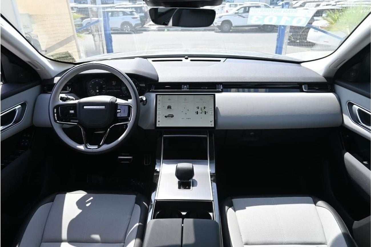 لاند روفر رينج روفر فيلار R-DYNAMIC SE Land Rover Range Rover Velar, R Dynamic SE 2.0L Turbo AWD, Model 2025, Color Santorini 