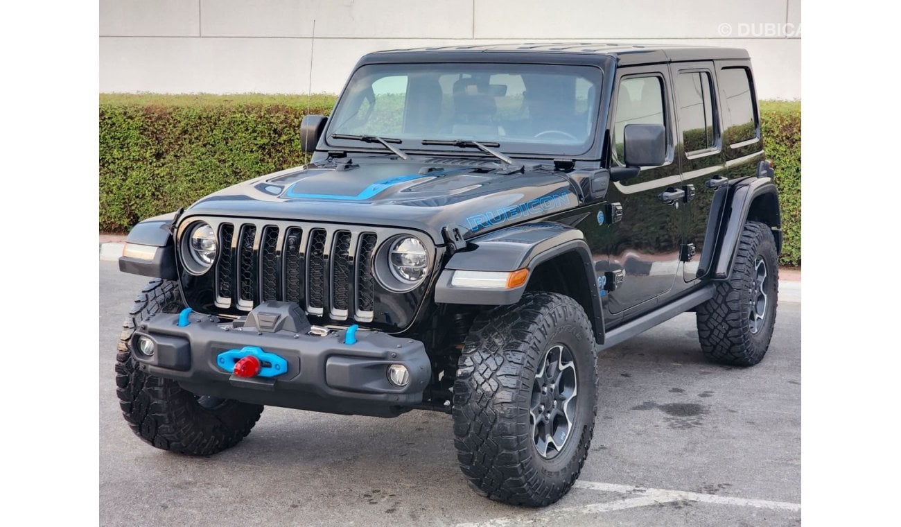 جيب رانجلر 2022  JEEP WRANGLER UNLIMITED RUBICON 4XE  (JL), 4DR SUV,ELECTRIC,HYBRID AND PETROL,  4CYL 2.0 TURBO