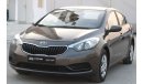 Kia Cerato KIA CERATO 2015 GCC 1.6 GRAY EXCELLENT CONDITION WITHOUT ACCIDENTS