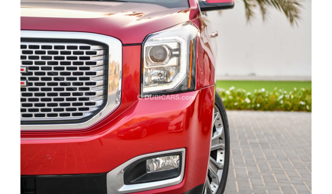 GMC Yukon Denali - Full Option - GCC - AED 2,428  Per Month - 0% DP