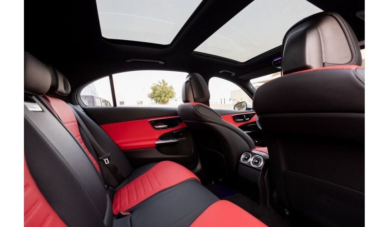 Mercedes-Benz C 260 Mercedes-Benz C260 AMG 2024 European Spec under Warranty with Flexible Down-Payment.