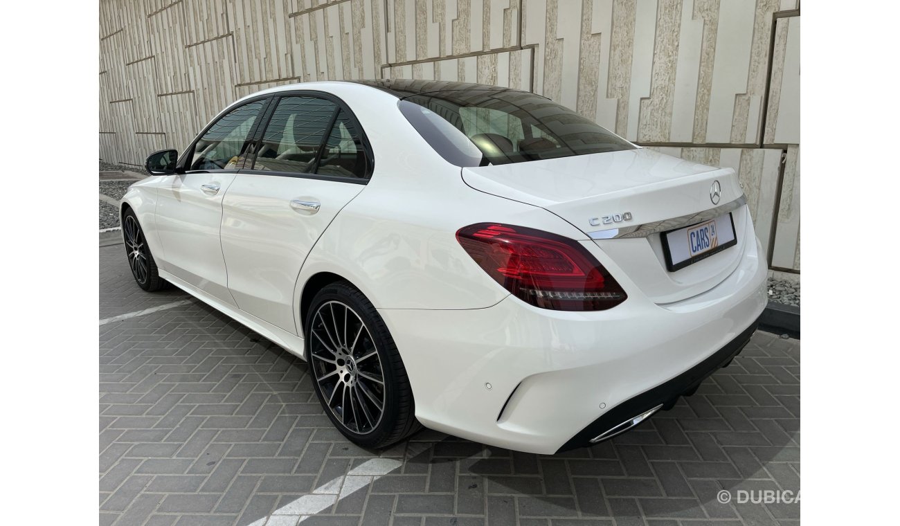 مرسيدس بنز C200 PREMIUM 2.0L | GCC | EXCELLENT CONDITION | FREE 2 YEAR WARRANTY | FREE REGISTRATION | 1 YEAR FREE IN