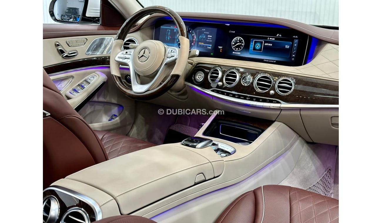 مرسيدس بنز S 560 اكسكلوسيف نسخة 2018 Mercedes Benz S560 4Matic, February 2024 Mercedes Warranty, Full Mercedes Servic