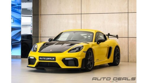 Porsche Cayman GT4 Porsche 718 Cayman GT4 RS Weissach RS | 2023 - GCC - Warranty Available | 4.0L F6