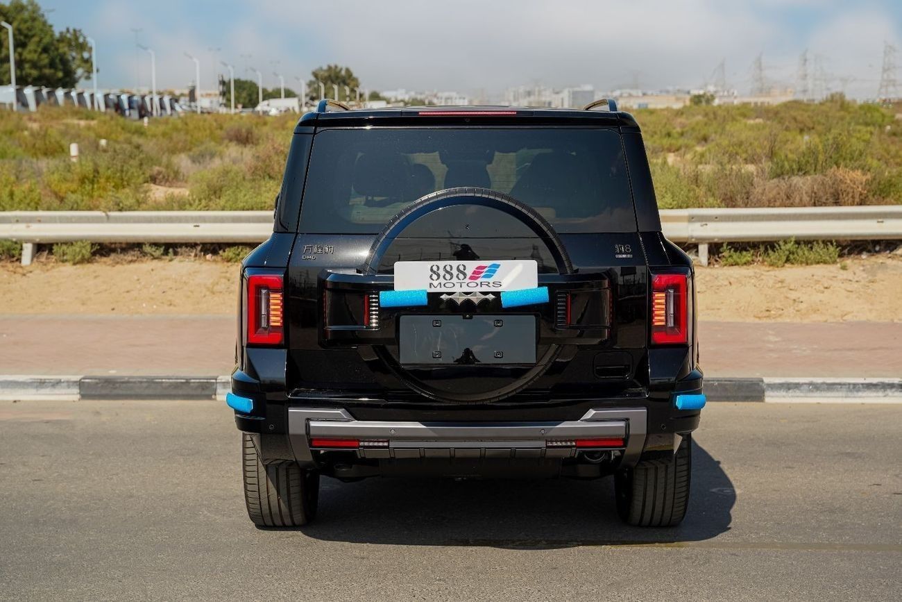 بي واي دي ليوبارد 8 2024 BYD Leopard 8 Smart Flagship edition Black AWD 0Km