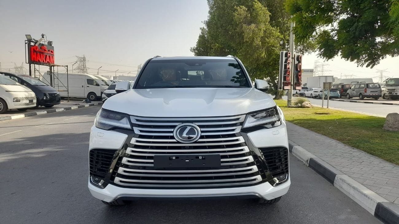 Lexus LX 600 RHD BRAND NEW 7 SEATER WHITE WITH TAN FULL OPTIONS PETROL Signature model