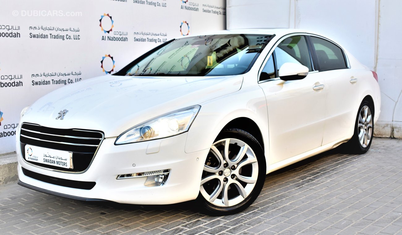 بيجو 508 1.6L ALLURE 2015 MODEL GCC SPECS