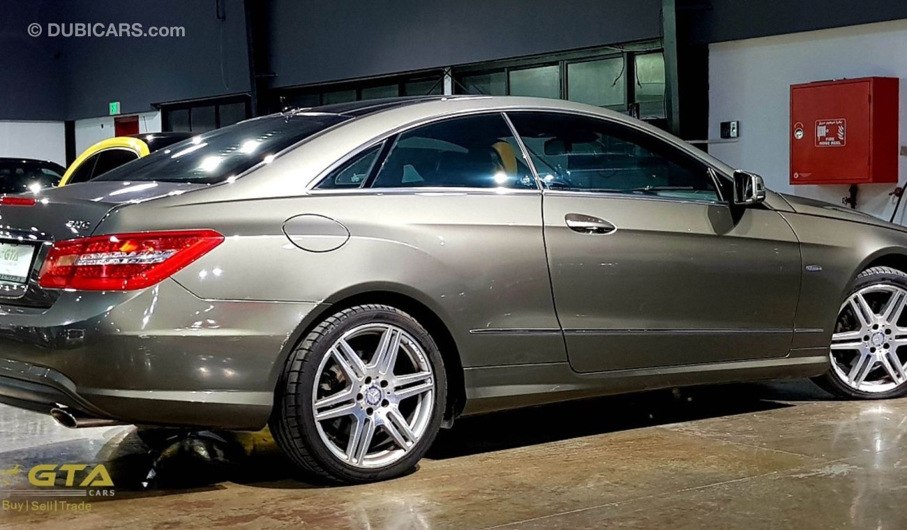 مرسيدس بنز E 350 2012 Mercedes E350 Coupe, Service History, GCC