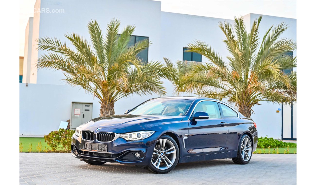 BMW 420i i Sport Line | 1,841 P.M | 0% Downpayment | Full Option | BMW Warranty & Service Contract