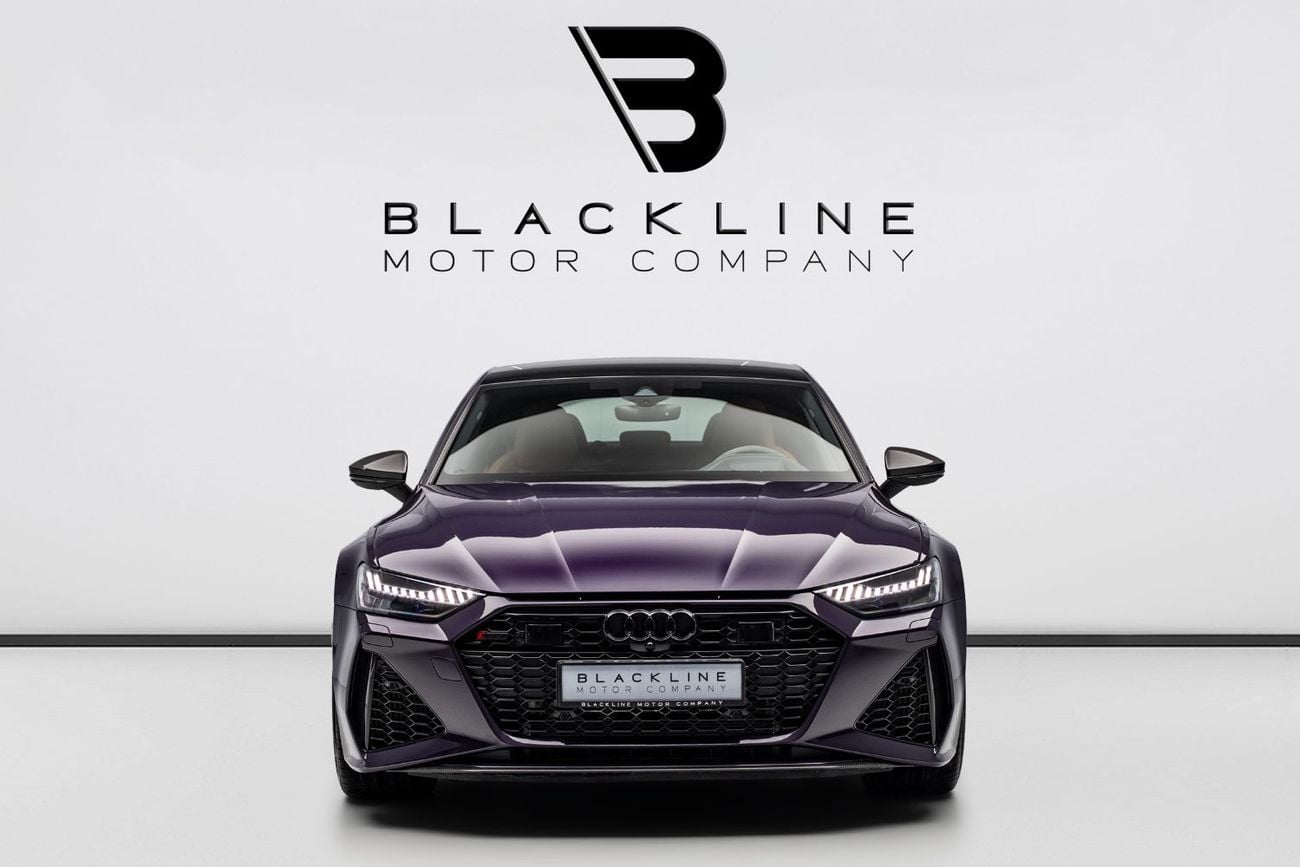 Audi RS7 STANDARD BUY NOW, PAY 2027 | THE BLACKLINE STANDARD | 2027 Audi Warranty + Service Contract, GCC