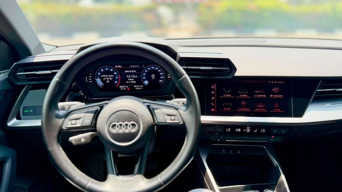 Audi A3 35 TFSI (1.5L Turbo) Agency Warranty 2023 GCC