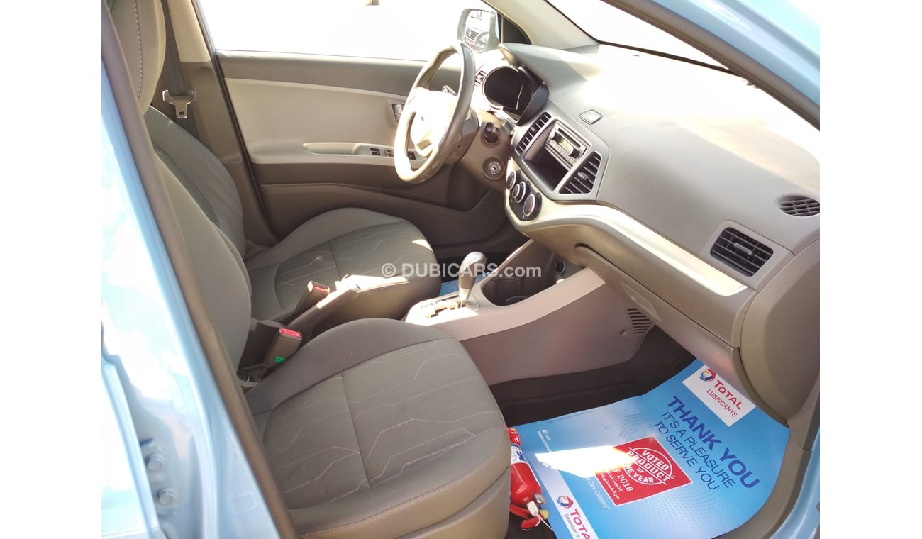 كيا بيكانتو 2015 سماوى خليجى تشيكات وكالة بدون صبغ بدون حوادث ممتازة ماشية قليل