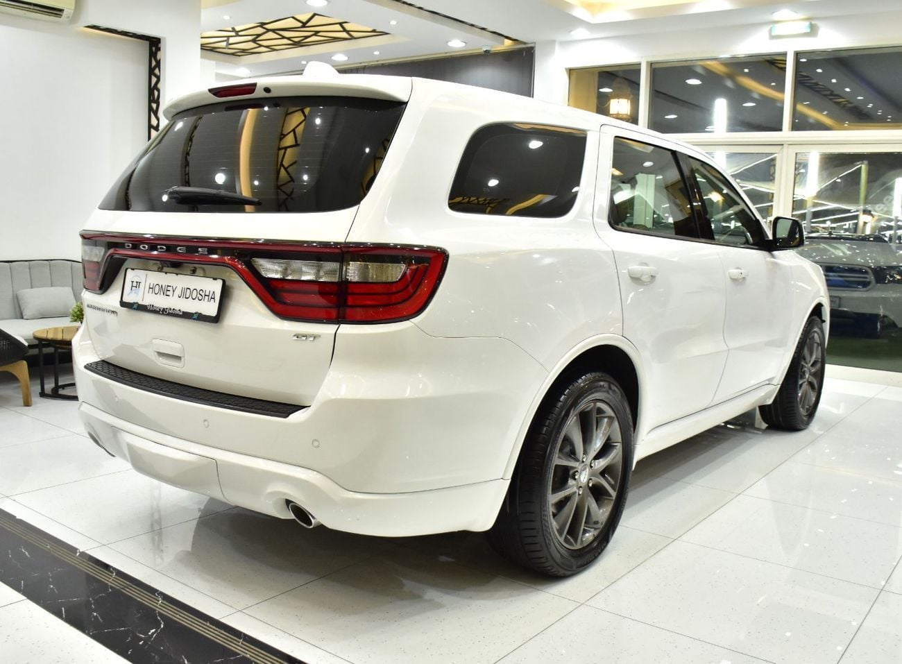 Dodge Durango GT EXCELLENT DEAL for our Dodge Durango ( 2018 Model ) in White Color GCC Specs