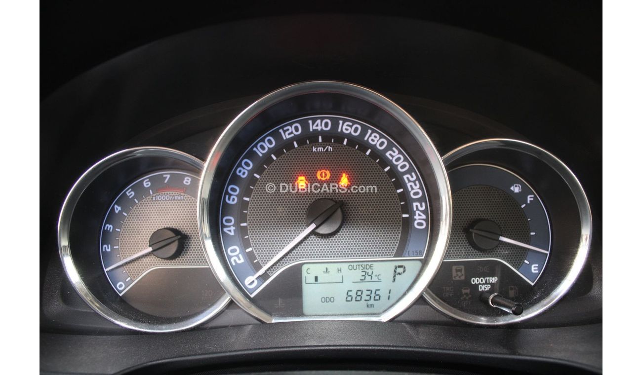 Toyota Corolla Toyota Corolla 2016 1.6 GCC in excellent condition No. 2 accidents, very clean from inside and outsi