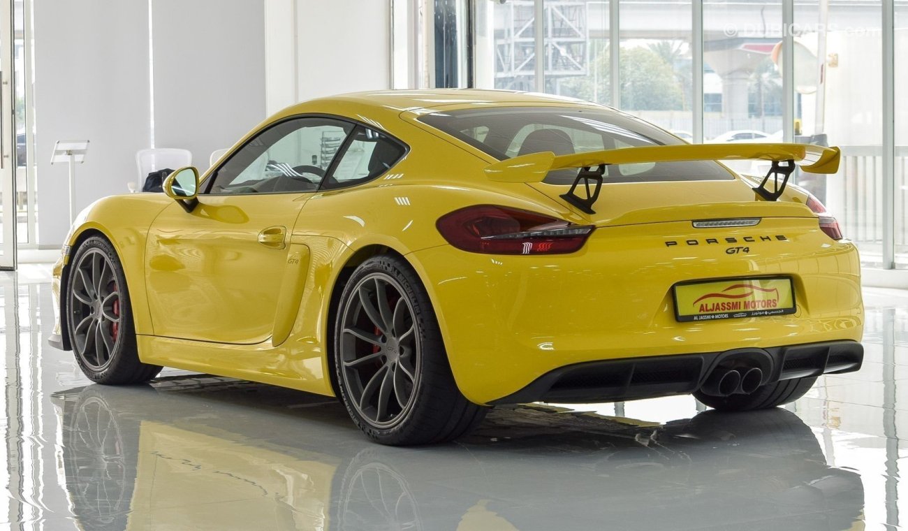 Porsche Cayman GT4 Full factory race seat option / PPF'd