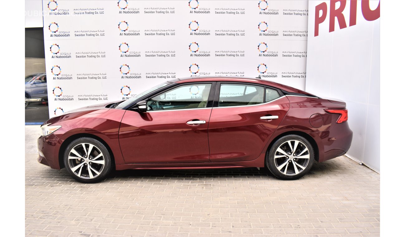 Nissan Maxima 3.5L SV V6 2016 GCC SPECS DEALER WARRANTY