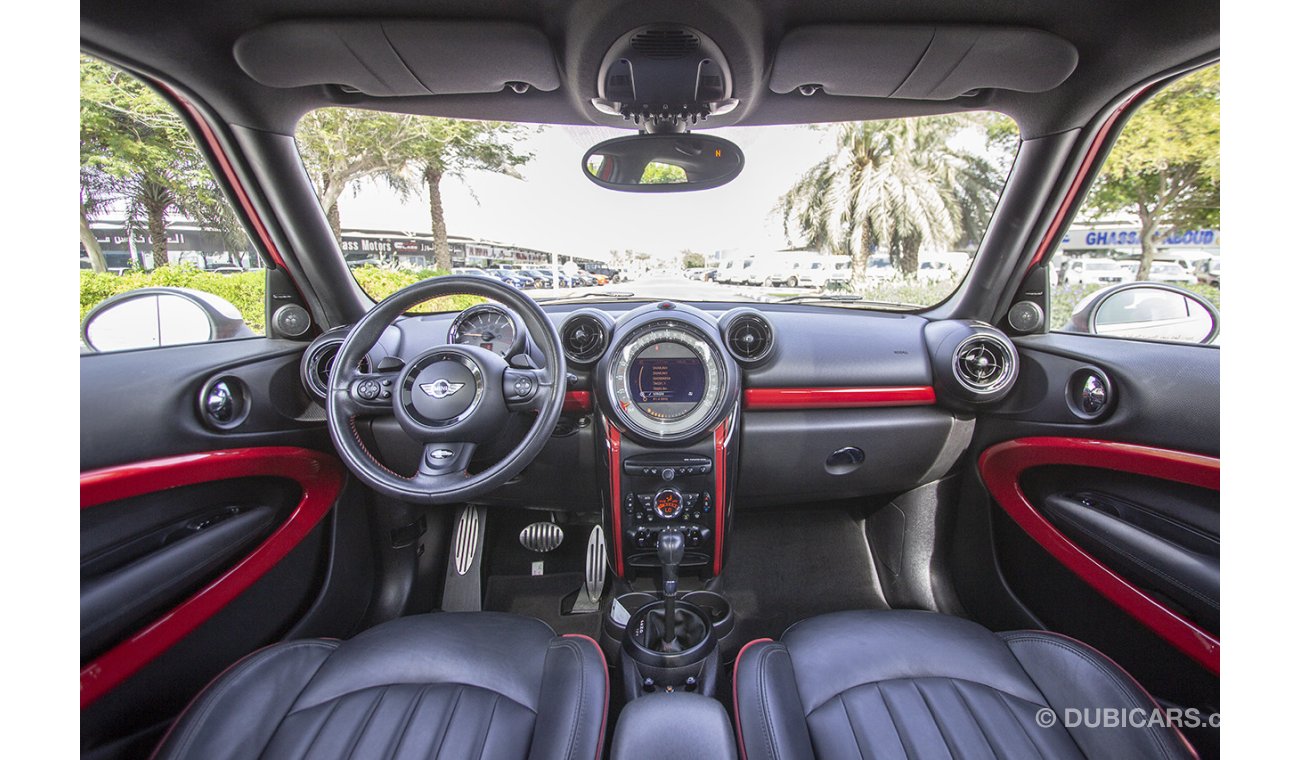 Mini John Cooper Works Paceman ALL 4 2015 - GCC - ZERO DOWN PAYMENT - 1365 AED/MONTHLY - 1 YEAR WARRANTY