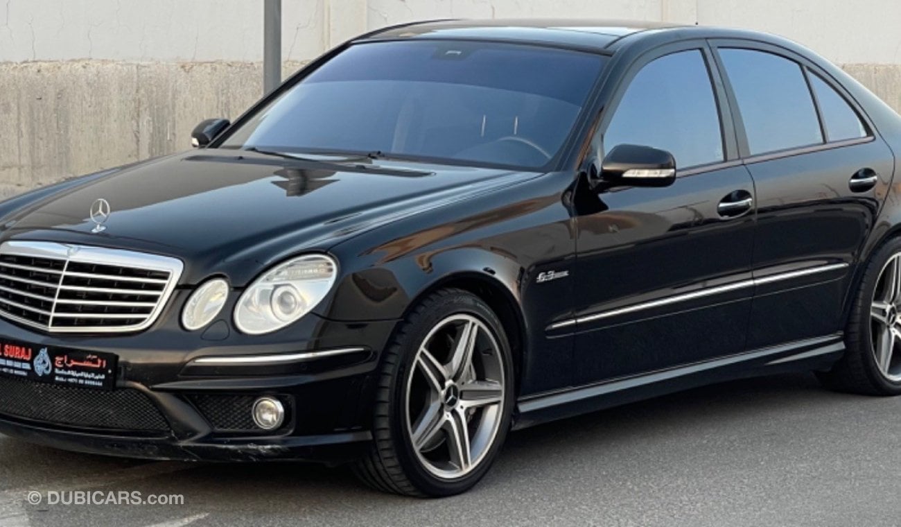 Mercedes-Benz E 63 AMG Mercedes E 63 model 2009 gcc original paint