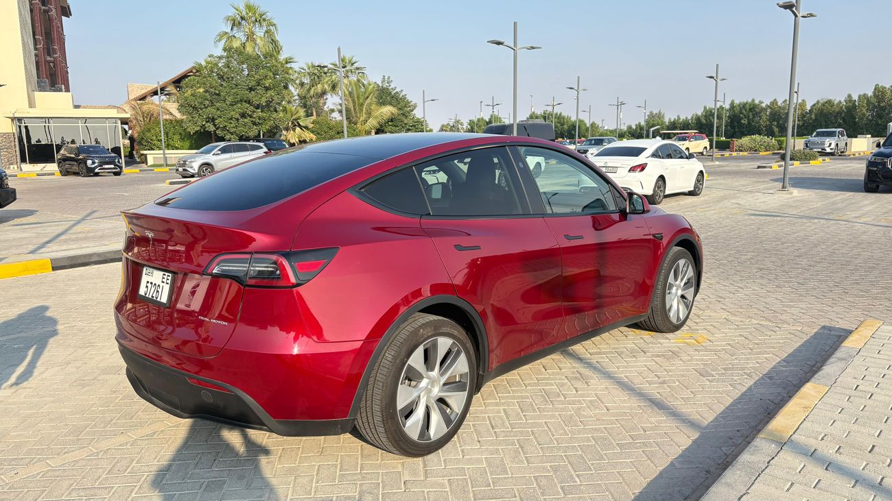 Tesla Model Y Long Range AWD Mars Red | 11k km Only | Perfect Condition | 109,900 AED