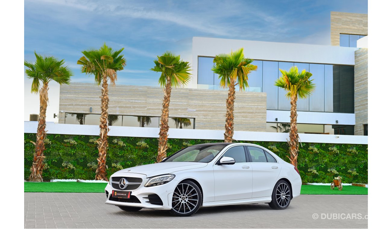 مرسيدس بنز C200 AMG | 3,327 P.M  | 0% Downpayment | Exceptional Condition!