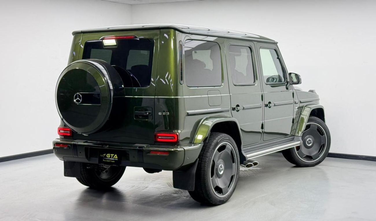 Mercedes Benz G63 AMG STD 2025 Mercedes-Benz G 63 AMG, Auto Guard Warranty, Like New Condition, Japanese Specs