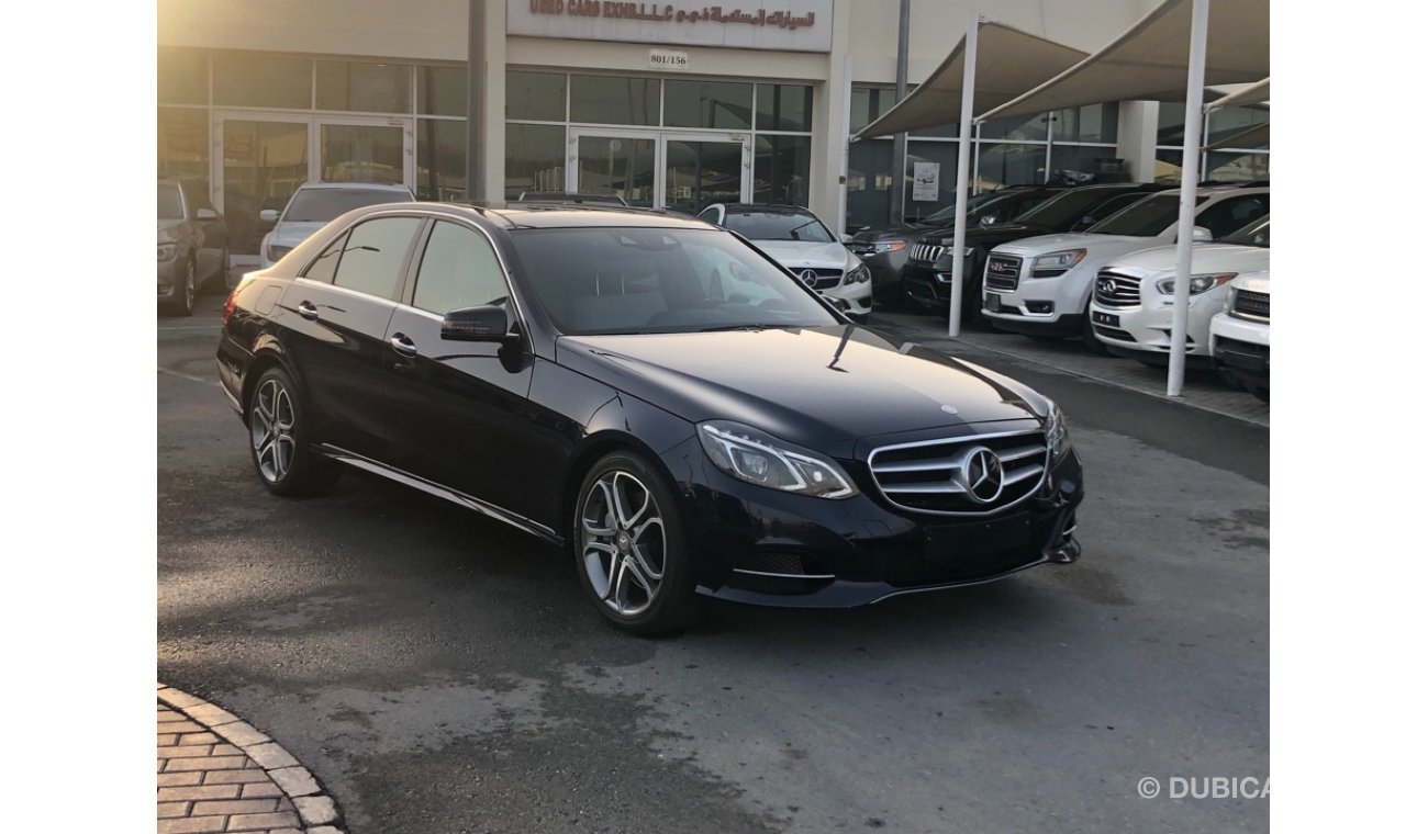 Mercedes-Benz E 400 MERCEDES BENZ E400 Hypird model 2014 GCC car prefect condition full option panoramic roof leather s