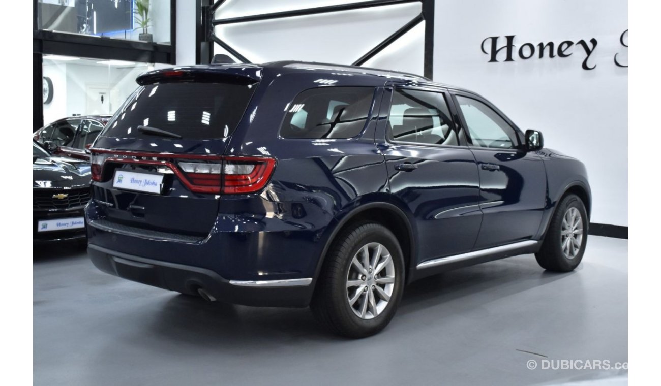 Dodge Durango EXCELLENT DEAL for our Dodge Durango ( 2016 Model ) in Dark Blue Color GCC Specs