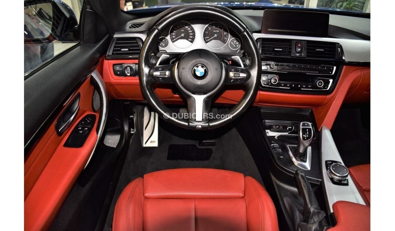 بي أم دبليو 428i EXCELLENT DEAL for our BMW 428i Coupe M-Kit ( 2016 Model! ) in Blue Color! GCC Specs