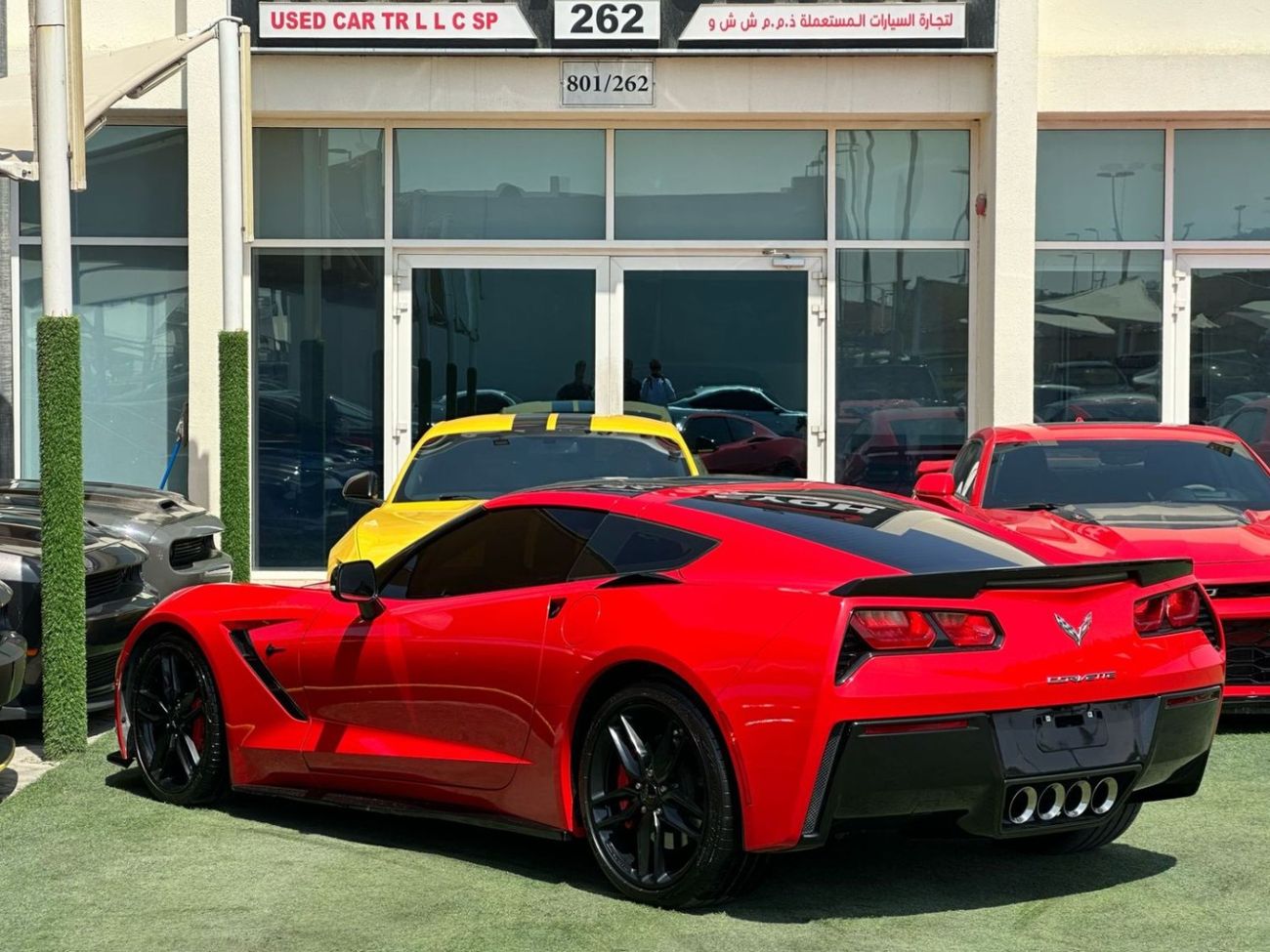 Chevrolet Corvette CHEVROLET CORVETTE C7 Z51 GCC 2014 FULL OPTION ORIGINAL PAINT PERFECT CONDITION