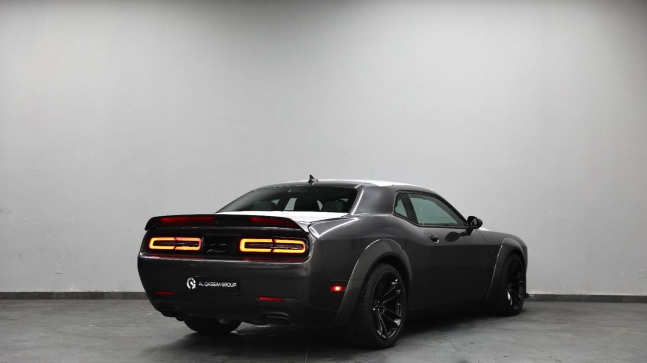 Dodge Challenger SRT Hellcat 6.2L (707 HP) | Brand New | Clean Title | 3 Years Warranty | AED7,600 monthly with 0% Do
