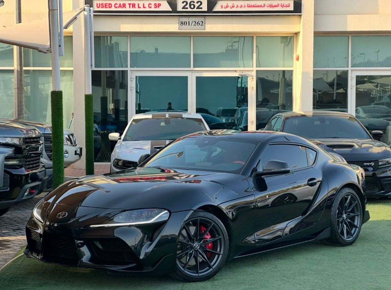 تويوتا سوبرا تويوتا سوبرا GR V6 خليجي 2024 جير عادى صبغ وكاله تشييكات وكاله تحت الضمان