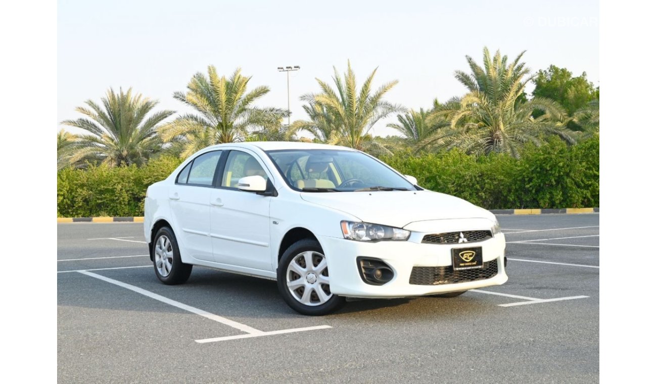 Mitsubishi Lancer AED 514/month | 2017 | MITSUBISHI LANCER | ES 2.0L | GCC SPECS | M13510