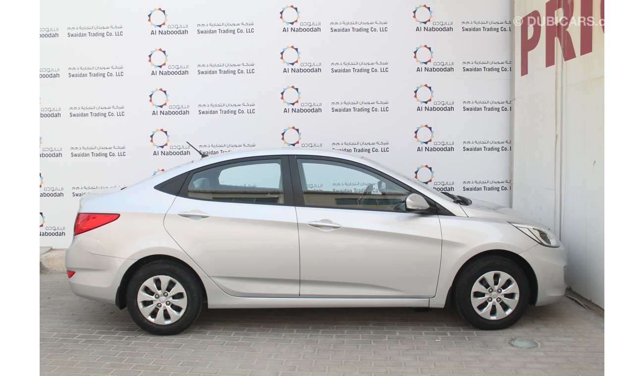 هيونداي أكسنت 1.4L 2016 GCC SPECS UNDER DEALER WARRANTY