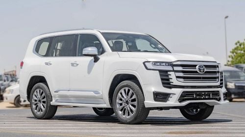 تويوتا لاند كروزر 2026 Toyota Land Cruiser 300 VXR 3.5L AT Petrol Twin Turbo (White-red)