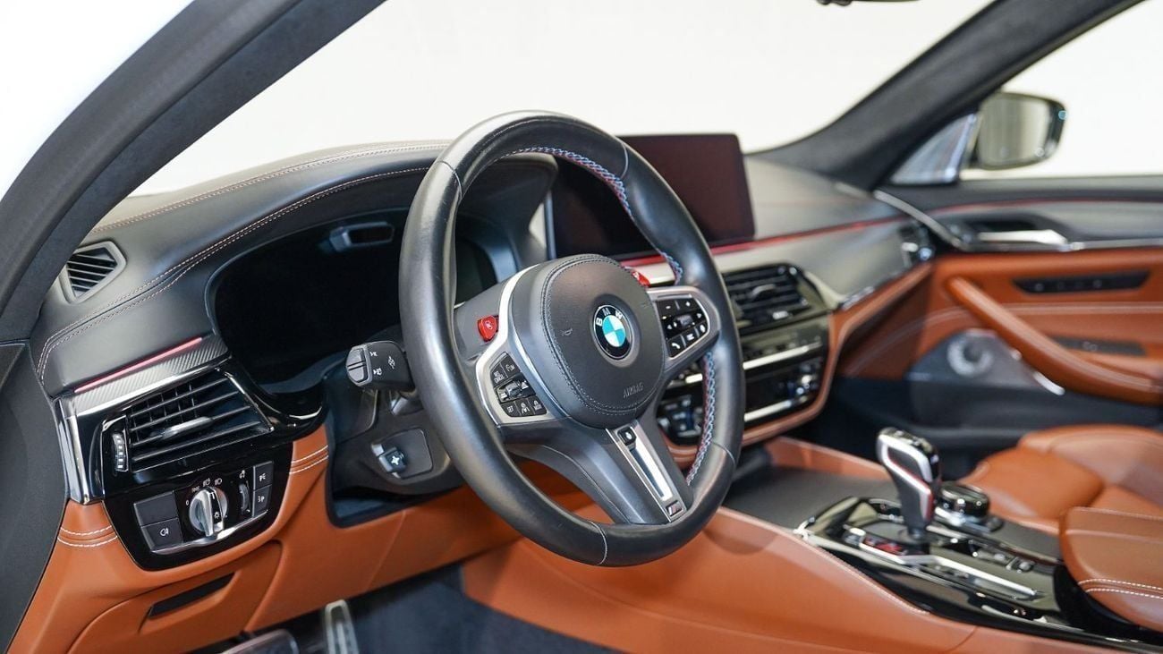 BMW M5 Competition 4.4L (625 HP) | AED 6,004 PM | Warranty Nov 2026 | GCC