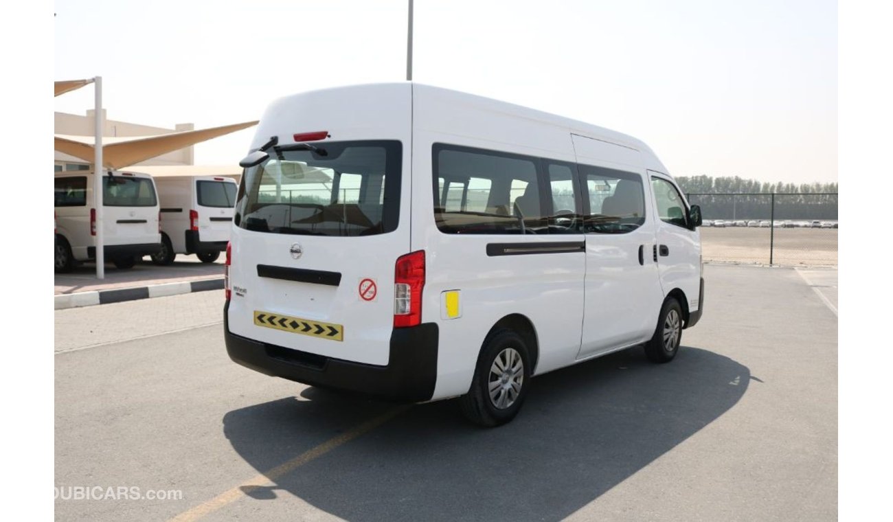 Nissan NV350 URVAN HI ROOF 15 SEATER BUS WITH GCC SPECS