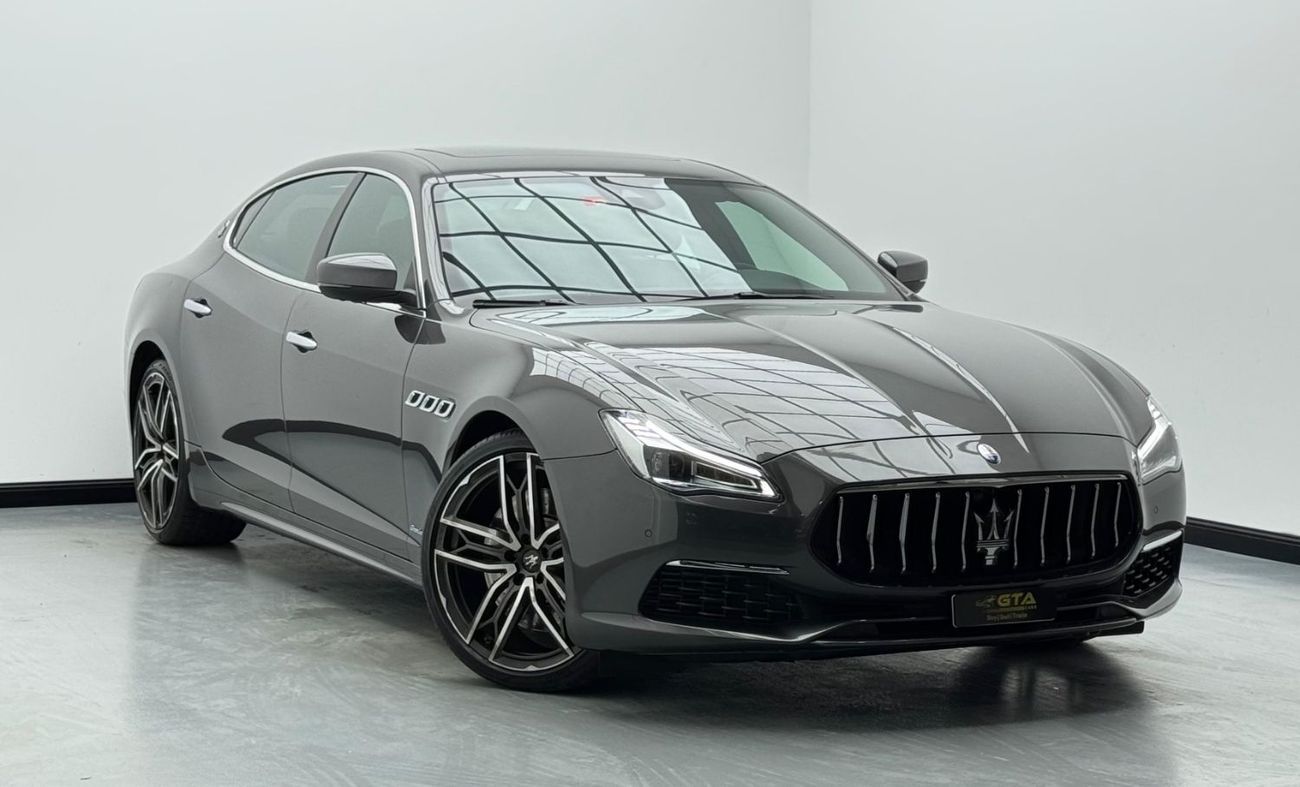 Maserati Quattroporte GTS 3.8L 2020 Maserati Quattroporte GTS GranLusso, 1 Year Warranty, Service History, GCC