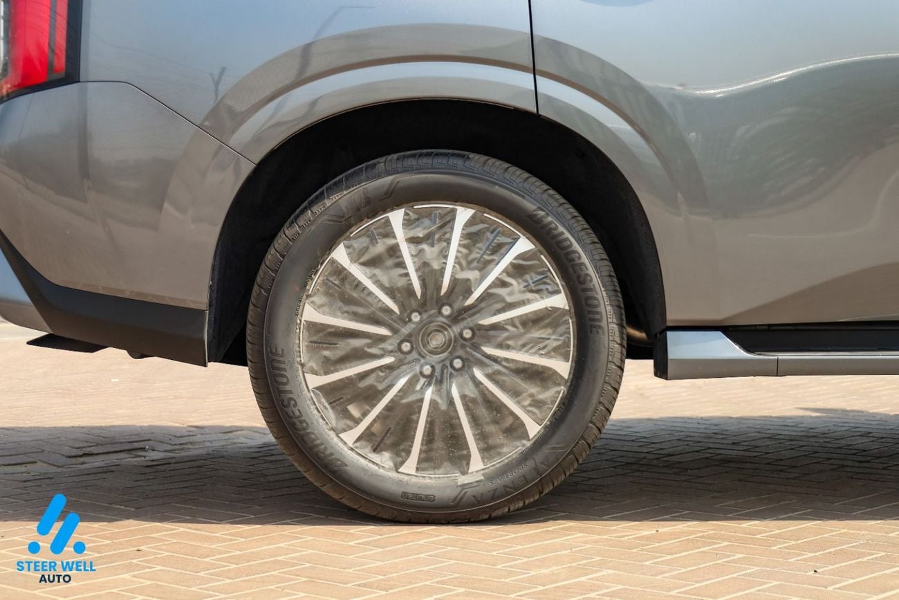 Nissan Patrol LE PLATINUM CITY 2026 | GCC | 3.5L V6 | AWD | 9AT | Red Interior | Height Control | Export only