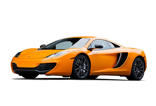McLaren MP4 12C cover - Front Left Angled