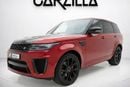 Land Rover Range Rover Sport SVR AED 4,504 P.M | 0% Down Payment | Supercharged | High Performance SUV